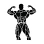 Bodybuilding motivation logo
