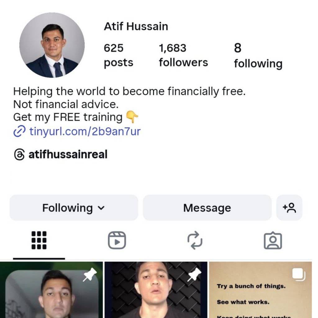 Post from Atif Hussain