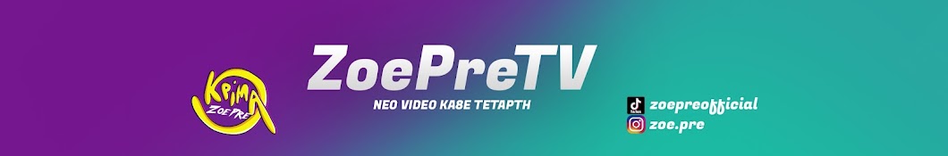 ZoePreTV Banner