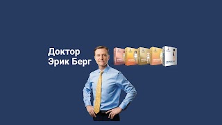 Заставка Ютуб-канала Dr. Berg - официальный русскоязычный канал