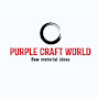 Purple crafts world 💜 logo