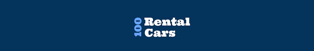 100 Rental Cars Awatar kanału YouTube