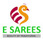 E SAREES logo