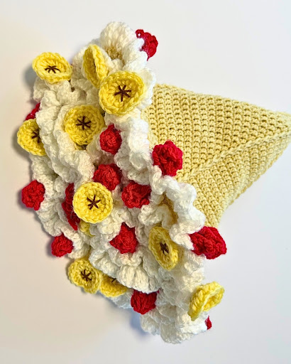 クレープブランケット　ベビー　ハンドメイド