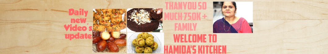 Hamida's Kitchen Avatar channel YouTube 