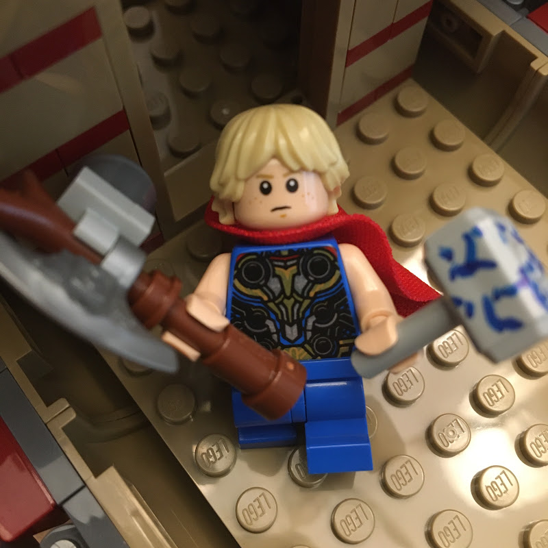 Boy Builds Bricks