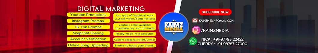 Kaimz Media यूट्यूब चैनल अवतार