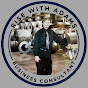 Rise with Adams logo