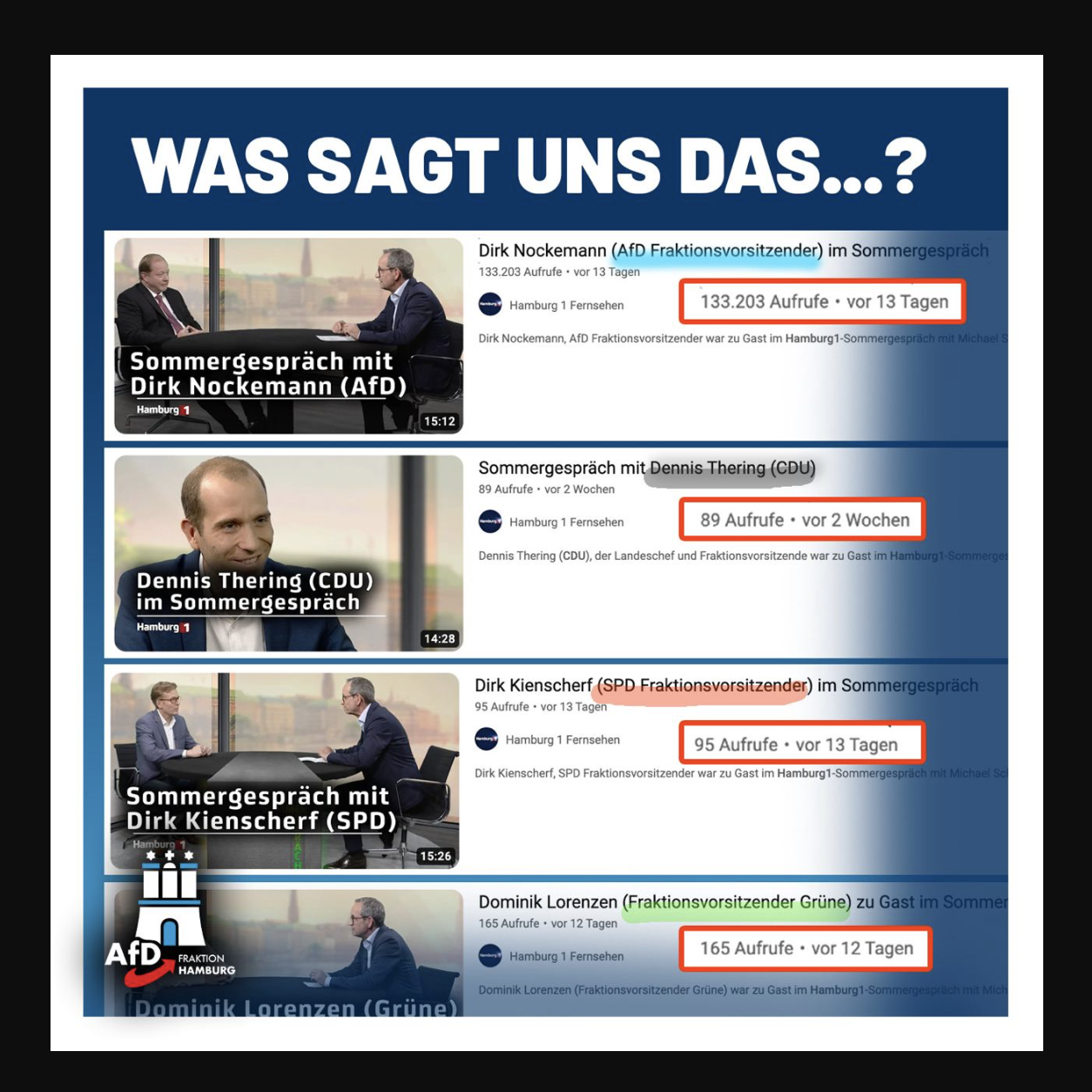 Post from AfD-Fraktion Hamburg
