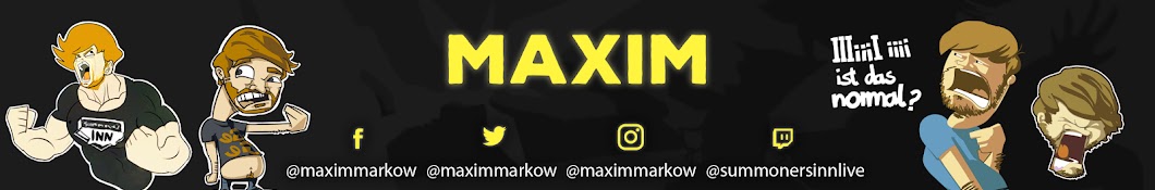 Maxim رمز قناة اليوتيوب