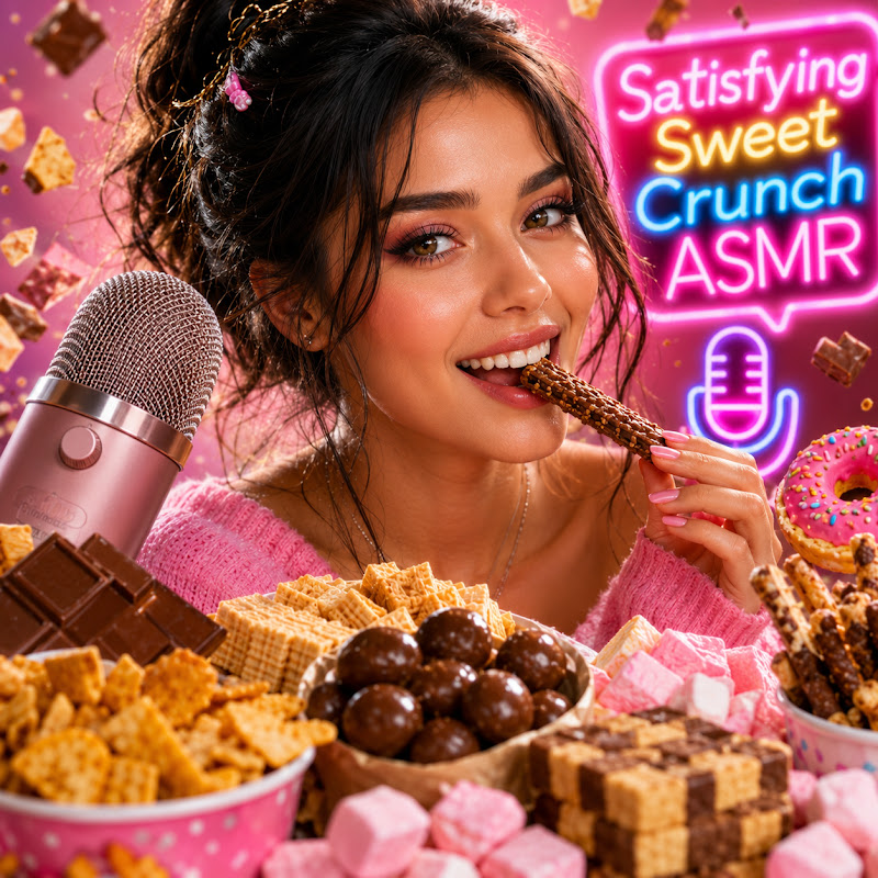 Satisfying Sweet Crunch ASMR