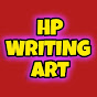 HP writing art logo
