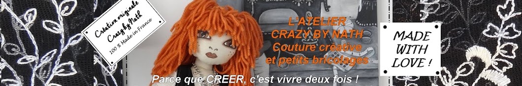 L'atelier Crazy by Nath YouTube channel avatar