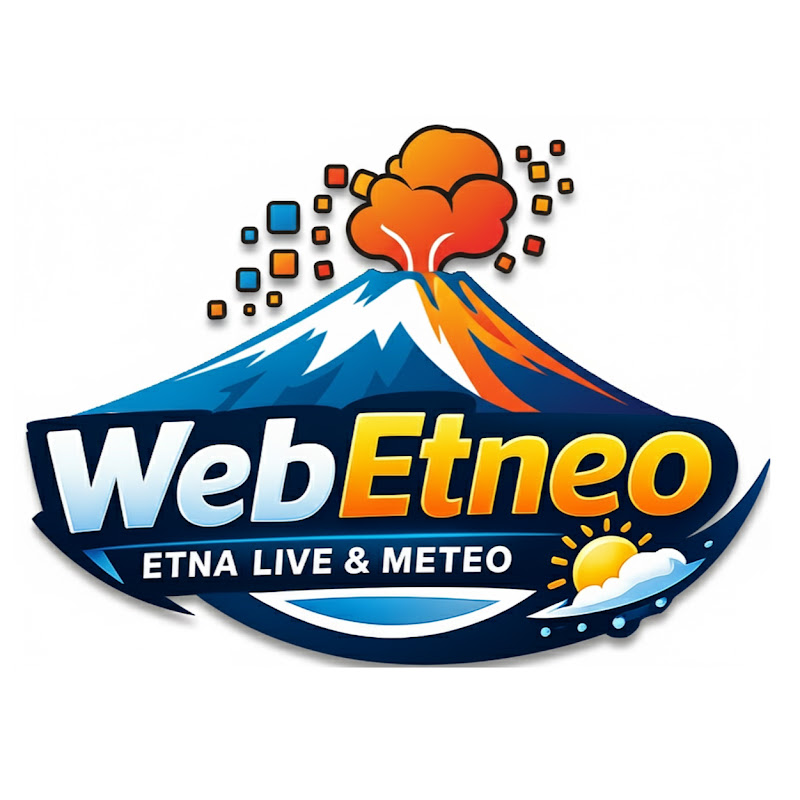 WebEtneo | 🔴 Live stream eruption Etna volcano logo