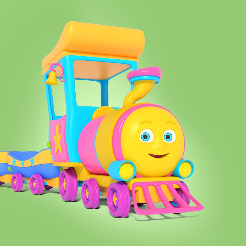 Huffy Puffy Train Indonesia - Lagu Anak Anak