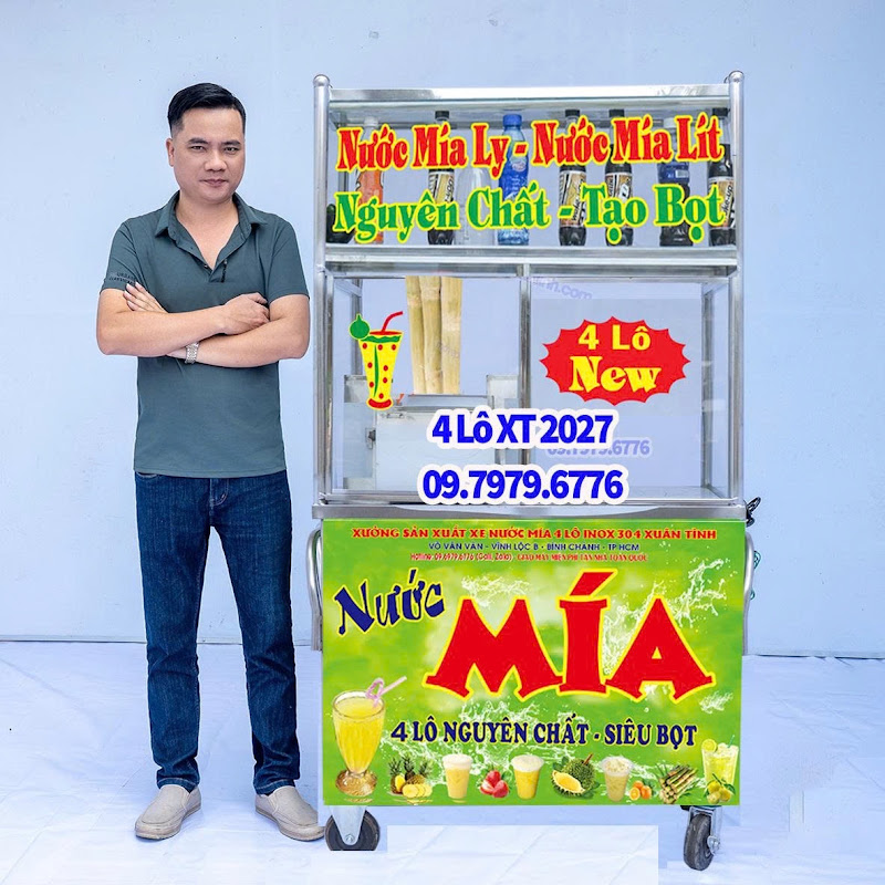Máy Ép Nước Mía Xuân Tình