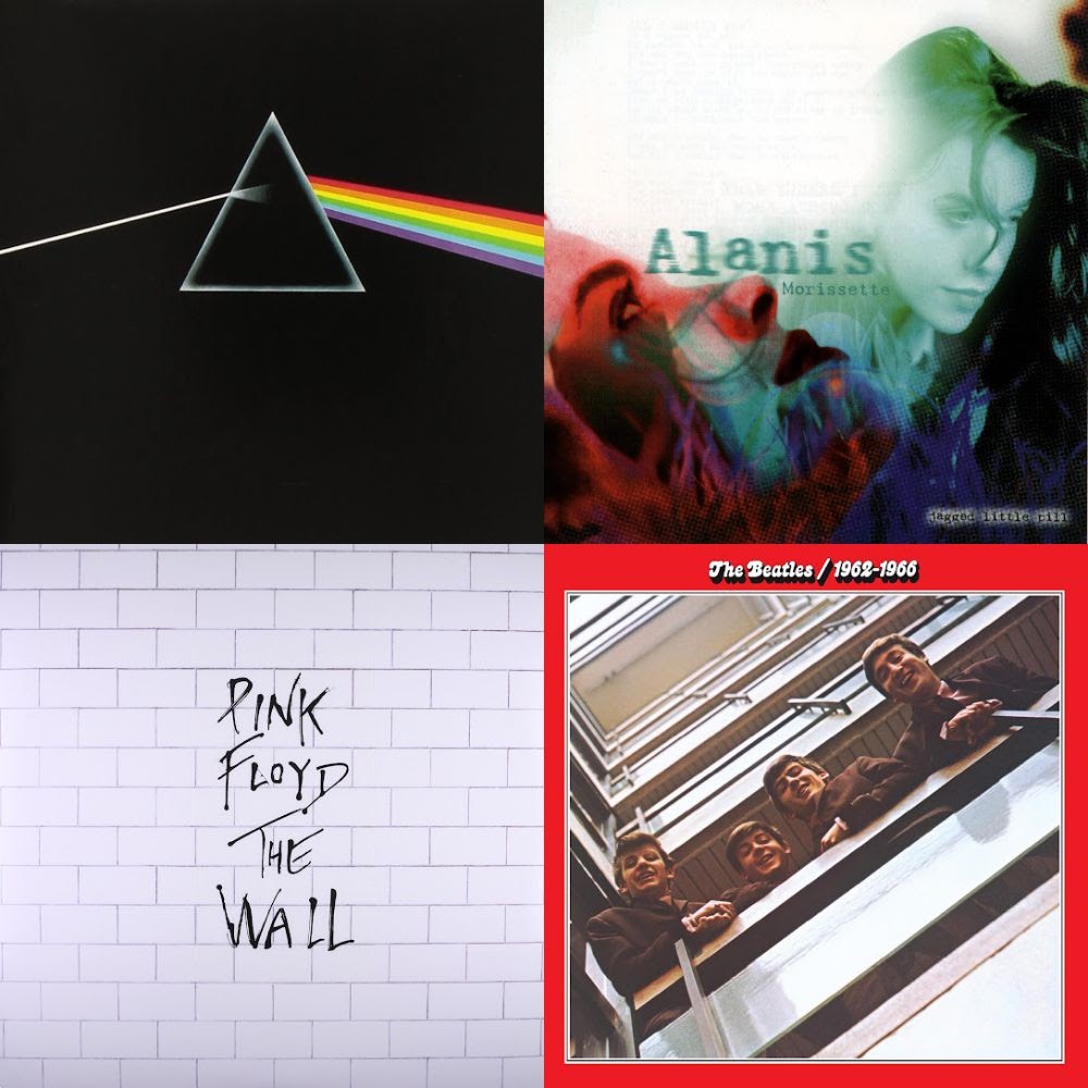 29 albums that have sold more than 15 million copies
