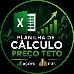 Planilha de Cálculo Preço Teto Fiis e Ações