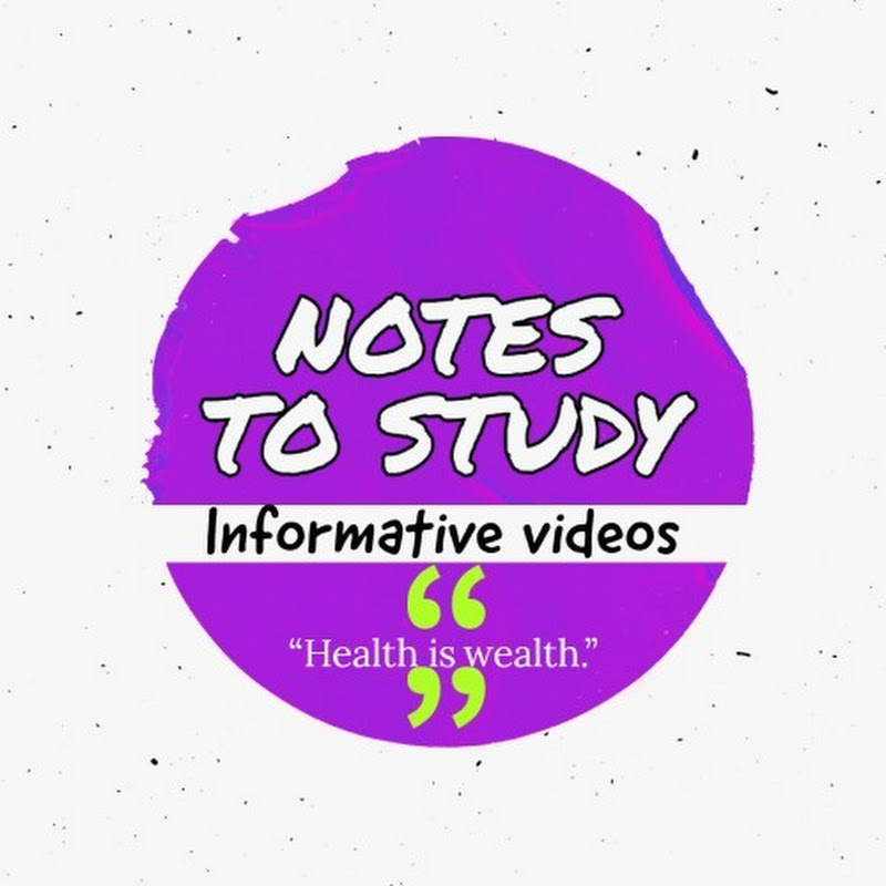 NOTES TO STUDY | NTS