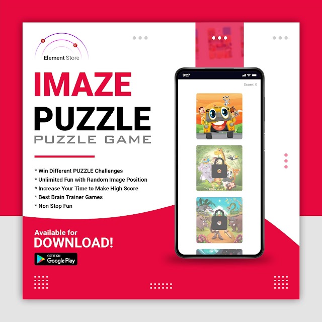 Imaze Puzzle - Puzzle Game | The most addictive game | Image puzzle game | Element Store