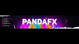 Заставка Ютуб-канала «PANDAFX»