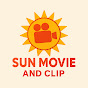 Sun movie and clip logo