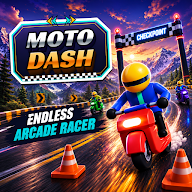 Moto Dash - Endless Bike Racing icon