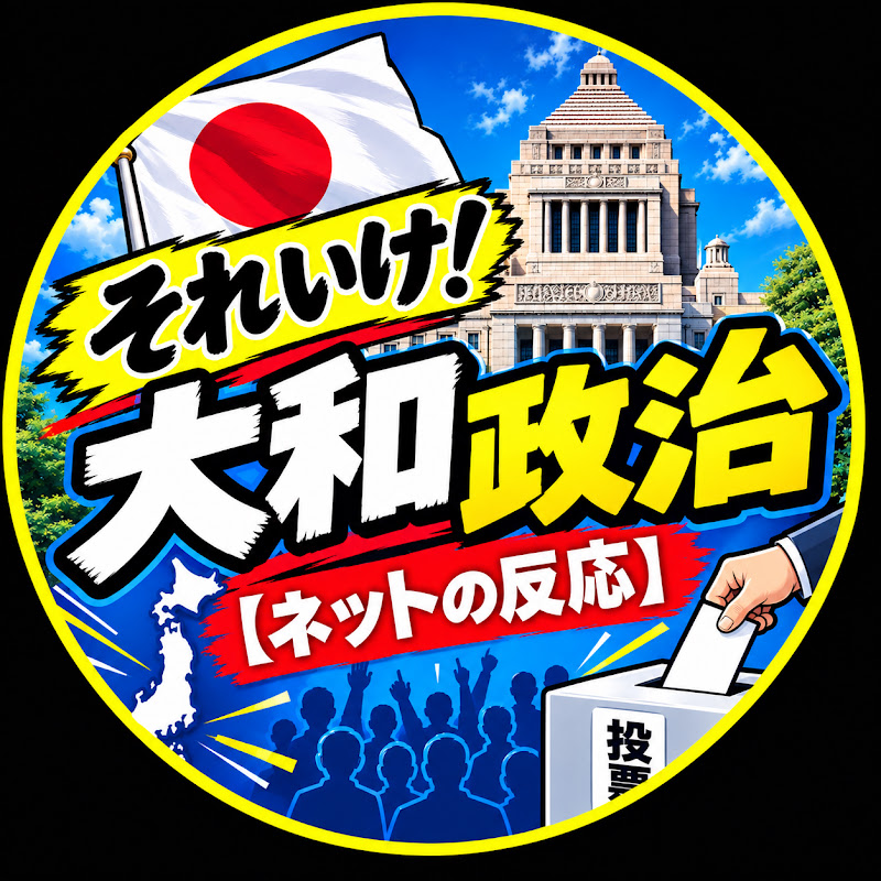 それいけ大和政治【ネットの反応】 YouTubeチャンネル画像