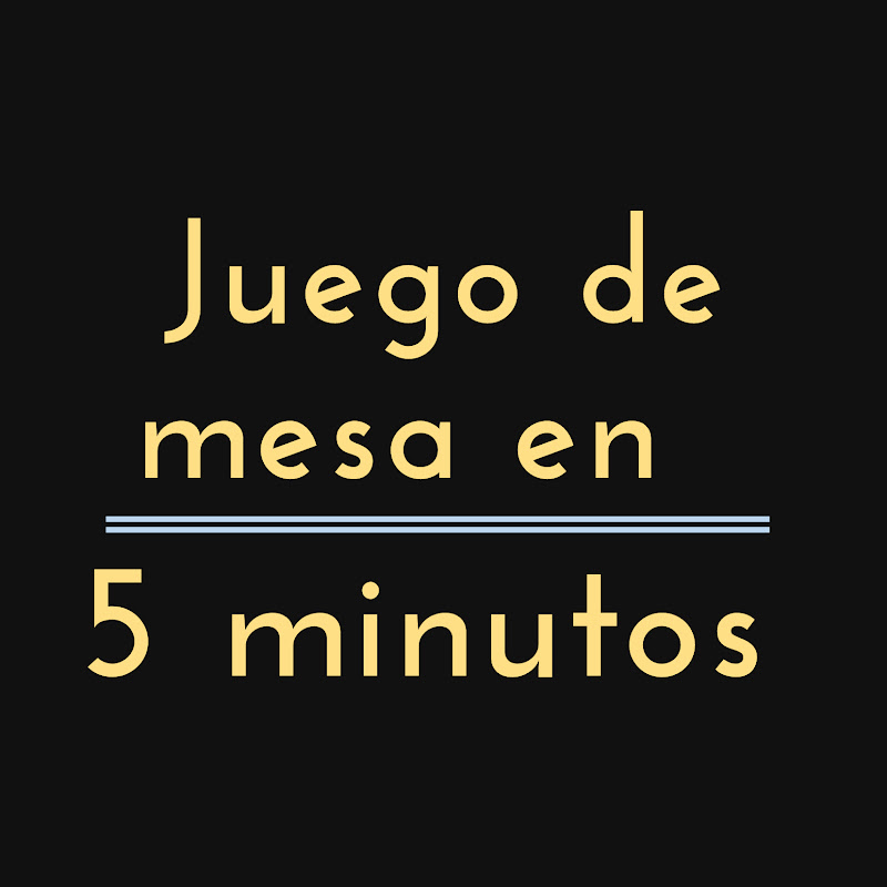 Juego de mesa en 5 minutos
