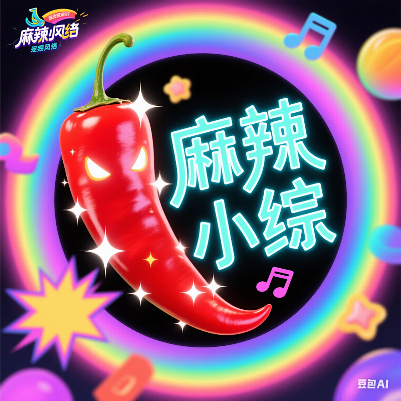 麻辣小综 Logo