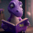 @Purpledinosaur_dino_moonlight