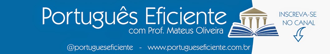 PortuguÃªs Eficiente - Prof. Mateus Gustavo Avatar channel YouTube 