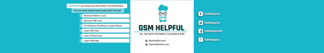 GSM Helpful YouTube channel avatar