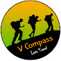 V Compass logo
