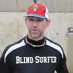 Blind Surfer Pete Gustin