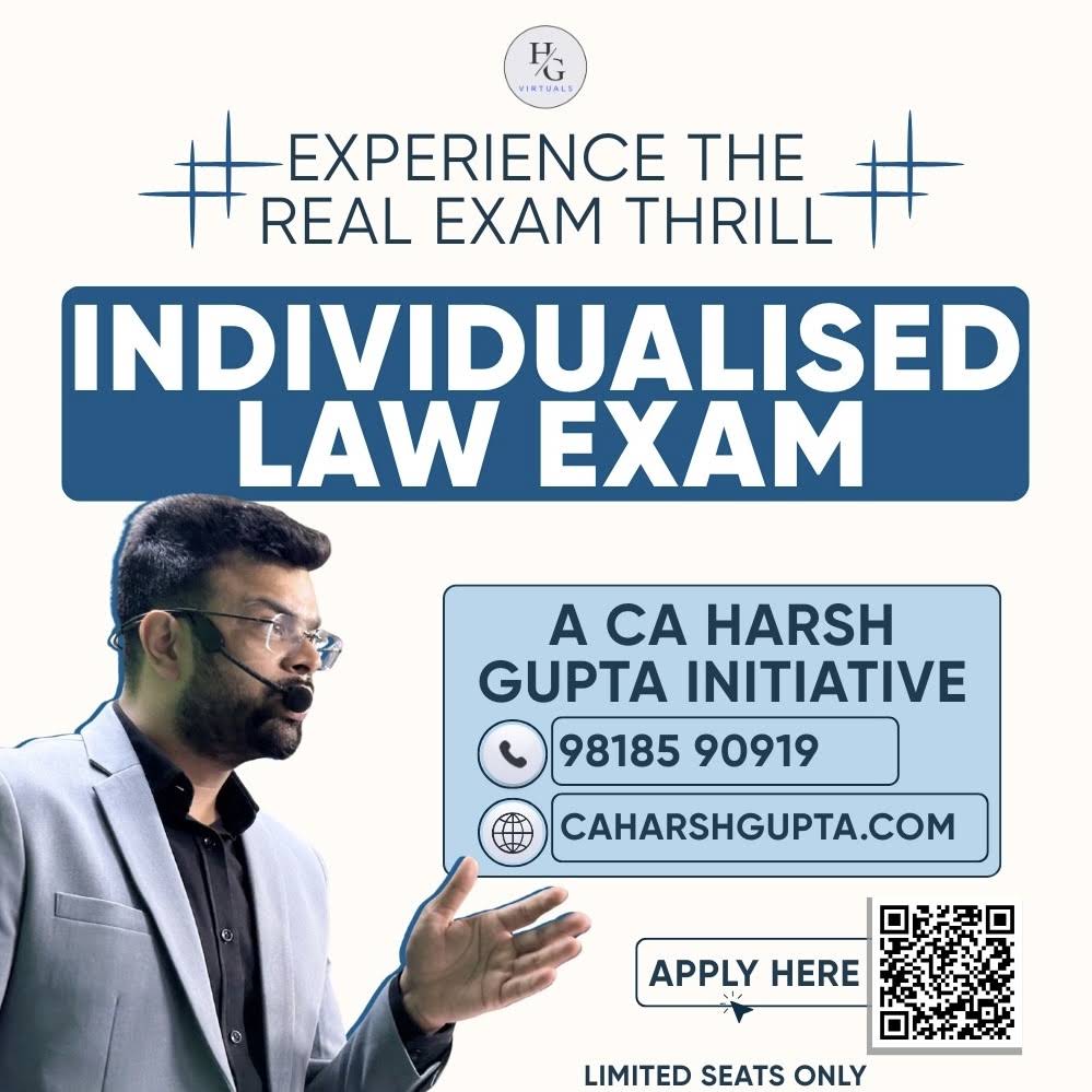 Post from CA Harsh Gupta