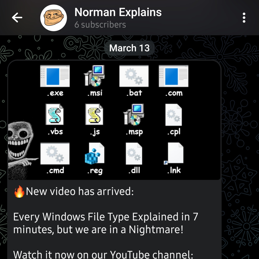 Post from Norman Explains