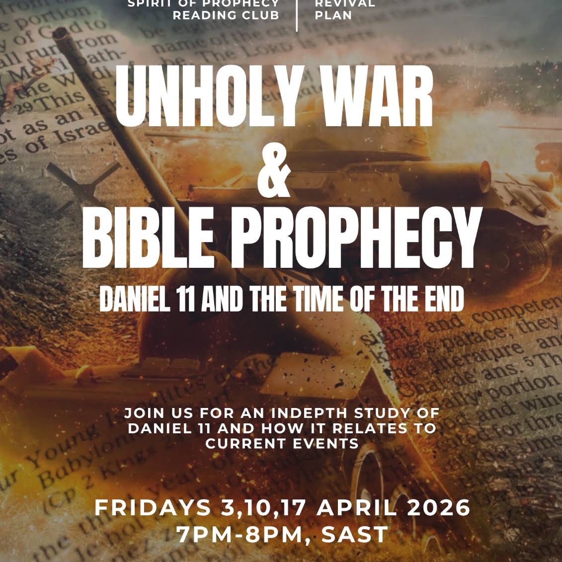Post from Spirit of Prophecy Reading Club