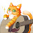 愛吉他的貓