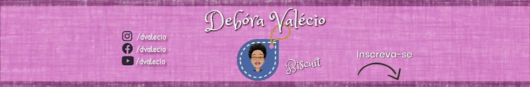 DÃ©bora ValÃ©cio Biscuit YouTube channel avatar