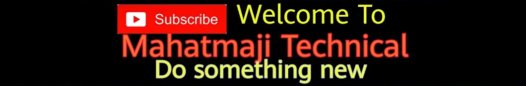 Mahatmaji Technical2 YouTube channel avatar