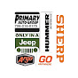 PRIMARY AUTO GROUP Jeep Wrangler Hummer Argo Sherp logo