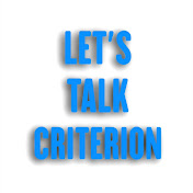 Lets Talk Criterion