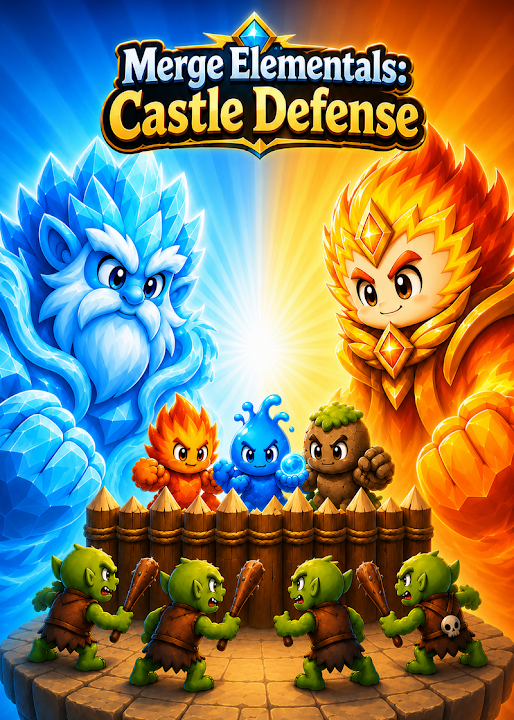 Merge Elementals: Castle Defense — cover art