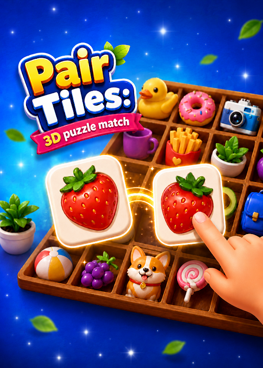 Pair Tiles is a classic puzzle game — cover art