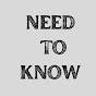 Need To Know logo