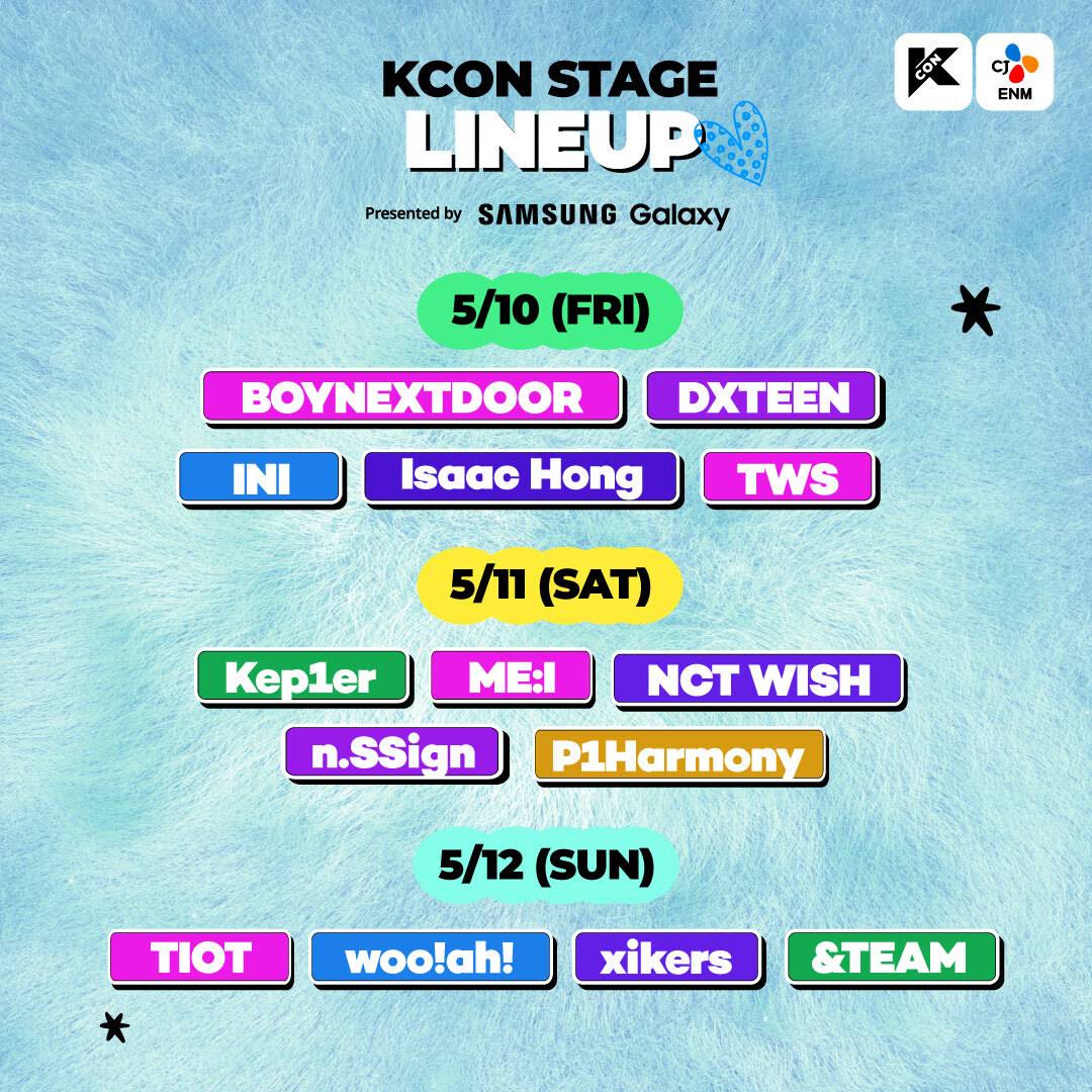 Post from KCON official