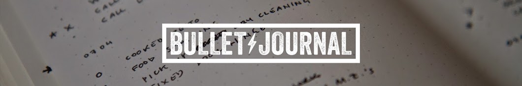 Bullet Journal رمز قناة اليوتيوب