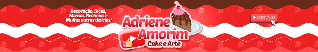 Adriene Amorim Cake e Arte यूट्यूब चैनल अवतार