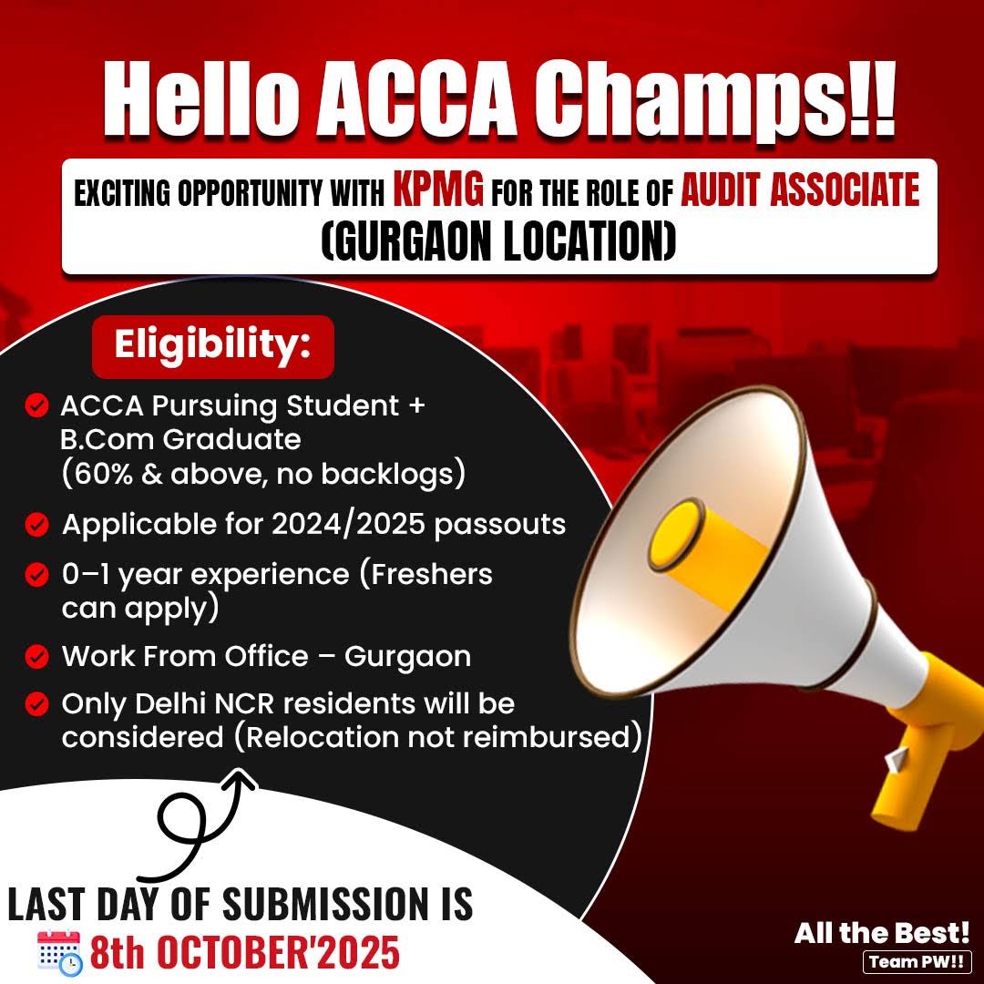 Post from ACCA by PW